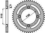 Zębatka tylna 249 50 f honda cr 85 (łańc. 428)