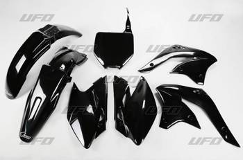 Komplet plastików kawasaki kxf 450 '06-'08 kolor czarny (ka211e001)