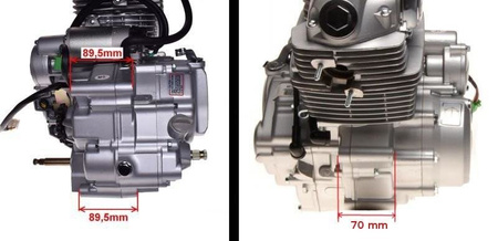 Silnik 125 do Romet Zetka 156Fmi