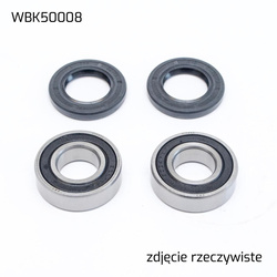 Łożyska koła przedniego z uszczelniaczami kawasaki z750 04-06 tylnego kx 125/250 86-96, kdx 200 89-06, kdx 250 91-94 (25-1223)