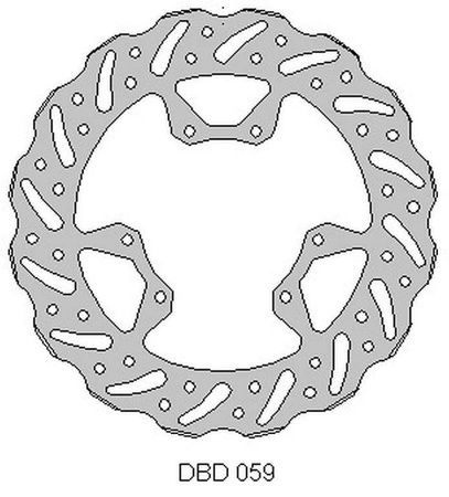 Tarcza hamulcowa przód honda crf 250 crf 450