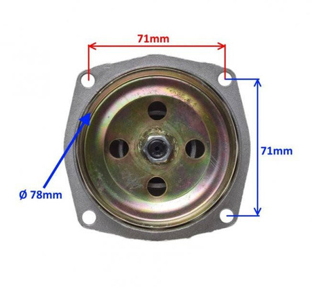 Dzwon sprzęgła mini Pocket mini Cross