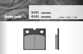 Klocki hamulcowe kh18 przód (bmw k75/100/1100/1200, r45/65/80/100) (ft 3141)