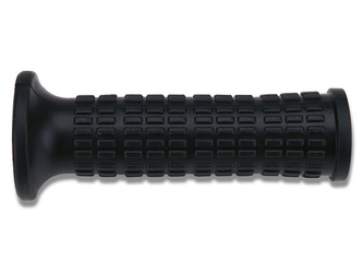 DOMINO MANETKI (GRIPY) SCOOTER PIAGGIO STYLE (22+25MM, DŁ.122MM) BEZ OTWORU KOLOR CZARNY