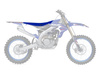 pokrowiec/poszycie na siedzenie yamaha yzf450 '22-'23 tsc color, kolor niebieski