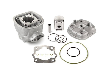 Cylinder Żeliwny Z Głowicą Airsal Silnik Piaggio Db50b Aprilia Rx Sx Derbi Senda Gpr Gilera Rcr Smt 47mm 2t