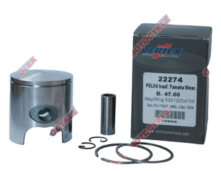 Vertex tłok polini, minarelli, yamaha 47,95mm sworzeń 10mm (pierścienie 53012004800 x 1 szt.)