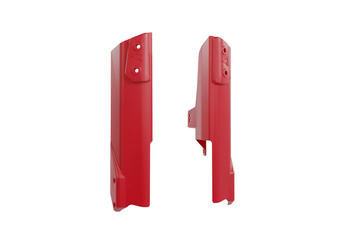 OSŁONY TELESKOPÓW / AMORTYZATORÓW REVOLUTION HONDA XL 750 TRANSALP '23-'25 KOLOR CZERWONY - TYLKO DO MONTAŻU Z DOLNYM BŁOTNIKIEM RACETECH