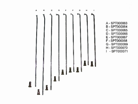 Szprycha dt50 163 mm koło 17 cali