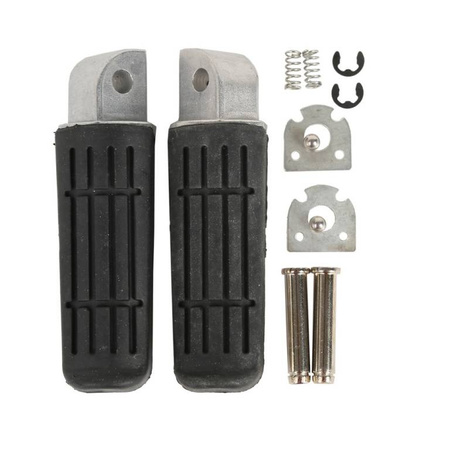 Zestaw podnóżków (podnóżki) pasażera kompletny z mocowaniami yamaha f1300 '01-19, fz1 '06-15, fz6 '04-15, xj6 '09-16, x1200/1300 '94-18, (zamiennik oryginału)
