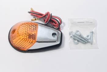 Jr kierunkowskaz uniwersalny łezka chrom (cena za 1szt)