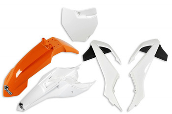 Komplet plastików ktm sx 65 '16-22, kolor oem '17 (pomarańczowy/biały)