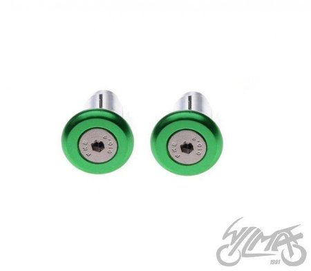 Końcówka kierownicy zielona