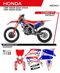 Komplet naklejek (oklein) honda crf 250r '22