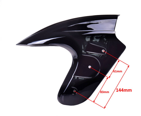 Błotnik przedni do skutera QT4 Longjia Sharpy