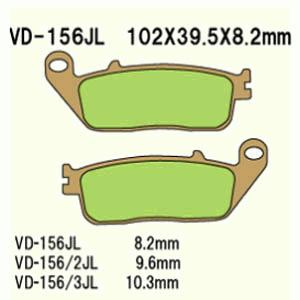 Klocki hamulcowe vesrah  vd-156/3jl