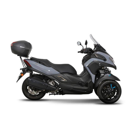 Kufer centralny motocyklowy Shad SH47 czerwone wstawki
