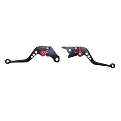 Dźwignia hamulca i sprzęgła do Honda czarna komplet