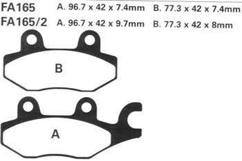 Klocki hamulcowe Cagiva Elefant Yamaha XTZ 750