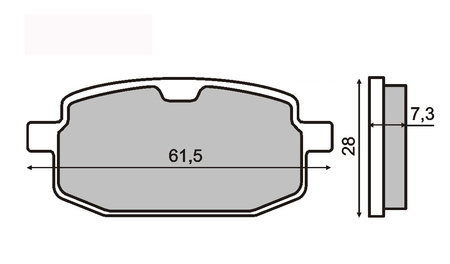Klocki Hamulcowe Rms.