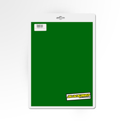 Komplet naklejek (oklein) (folia crystall 0,4 mm) 3 x arkusz 47x33cm, kolor zielony