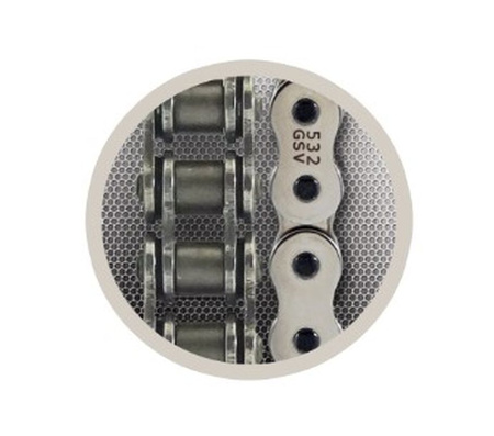 WYPRZEDAŻ ŁAŃCUCH NAPĘDOWY 532GSV-110 (110 OGNIW) XW-RIDO 1200CM/43,0KN (ZAKUWKA W ZESTAWIE) - po próbie montażu