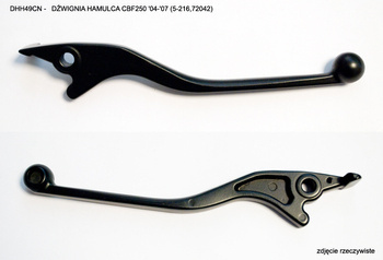 Dźwignia hamulca honda cbf125 08-12, cbf250 '04-'07, xl125v varadero 01-13 (5-216,72042)