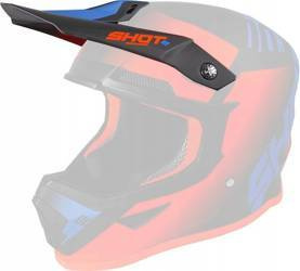 Daszek do kasku furioutrust black blue neon orange matt kolor czarny/niebieski/pomarańczowy fluo mat