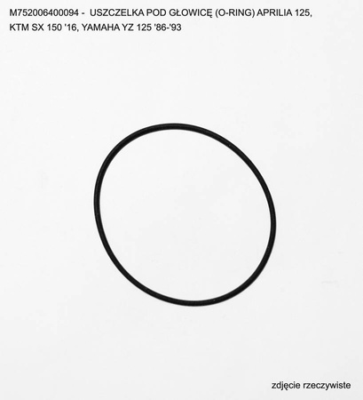 Athena uszczelka pod głowicę ( głowicy ) (o-ring) aprilia 125, ktm sx 150 '16, yamaha yz 125 '86-'93
