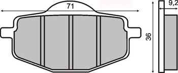 Klocki Hamulcowe Rms 225102730