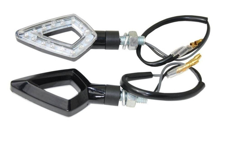 Kierunkowskaz motocyklowy led para strzałka E8