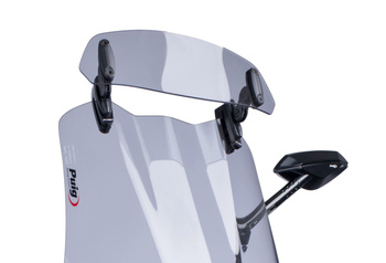 Regulowany Deflektor Puig Do Szyb I Owiewek Touring 27,7x10 Cm (Clip-On) Lekko Przyciemniona