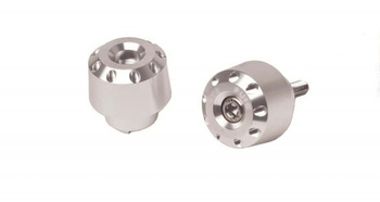 Ciężarki / Końcówki Kierownicy Długie Puig Do Aprilia Srebrne