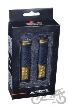 Manetki gripy uniwersalne motocykl Złote 22mm