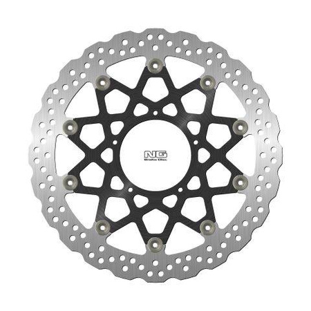 Tarcza hamulcowa przód honda cbr1000rr '20-21 (330x93,5x5mm) (5x6,5mm) wave pływająca (środaluminiowy)