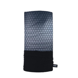 KOŁNIERZ OCIEPLAJĄCY SNUG PRISMATIC GREY KOLOR CZARNY/SZARY