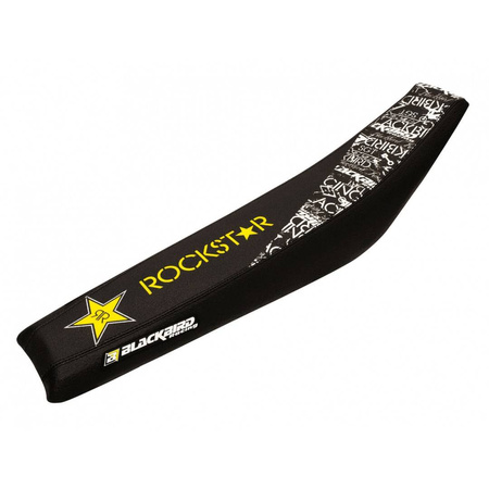 Komplet naklejek (oklein) + pokrowiec/poszycie na siedzenie ktm exc wszystkie modele w rocznikach 14-16, sx-sxf wszystkie modele w rocznikach 13-15 rockstar energy ktm