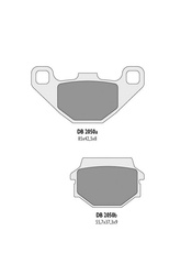 Klocki hamulcowe kh67, kh372 - zastępują db2050mx-d oraz db2050qd-d