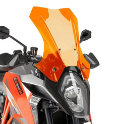 Szyba Turystyczna Puig Do Ktm 1290 Superduke Gt 16-18 Pomarańczowa