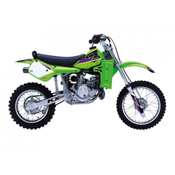 KOMPLET NAKLEJEK (OKLEIN) KAWASAKI KX 60 '85-'19 DREAM 5 KOLOR ZIELONY CZARNY