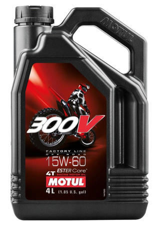 Motul olej silnik 300v 4t fl off road 15w60 4l (syntetyczny)