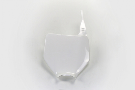 Tablica Na Numer Startowy Kawasaki Kx 125/250 '03-'08, Kxf 250 '04-'08, Kxf 450 '06-'08 Biała