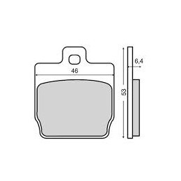 Klocki Hamulcowe Yamaha Aerox Tył