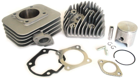 cylinder z tłokiem pgo comet,star ii , galaxy 50 , aluminiowy z głowicą nicasil śr. 47,6mm (70cm3)