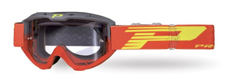 Gogle pg3450 lriot kolor szary czerwony (szyba pg3210, no fog, no scracht) (3450-288 tr) - - std cena 279,50