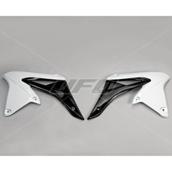 Osłony chłodnicy suzuki rmz 250 '10-'18 kolor biały czarny
