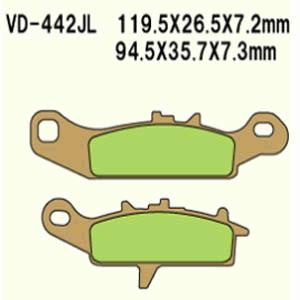 Klocki hamulcowe vesrah  vd-442jl