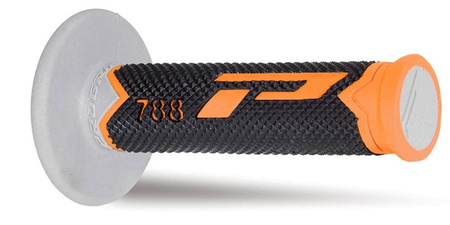 Manetki pg788 off road (22+25mm, dł.115mm) kolor pomarańczowy/szary/czarny (trójskładnikowe) (788-222) (pg788/1)