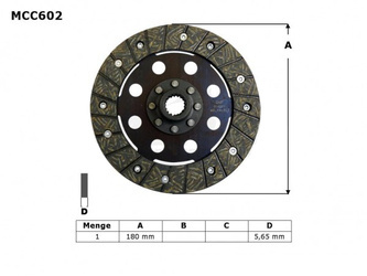 Trw lucas tarcza sprzęgłowa bmw r 850 gs / r / rt 97-99, r 1100 gs 93-99, k 100 lt / rs / rt 83-91, k 1100 lt / rs 92-98, r 1100 r / rs / rt 95-01, (ebs6605)