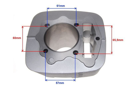 Cylinder kompletny ATV Loncin 250 65,50 mm